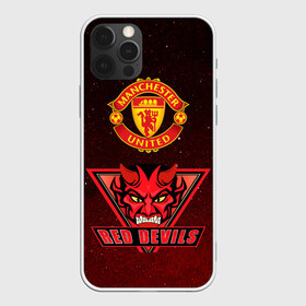 Чехол для iPhone 12 Pro Max с принтом Манчестер в Кировске, Силикон |  | manchester united | red devils | красные дьяволы | манчестер | манчестер юнайтед | футбол