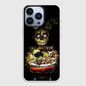 Чехол для iPhone 13 Pro с принтом Five Nights At Freddys в Кировске,  |  | five nights at freddys | foxy | freddy | аниматроники | игра | компьютерная игра | робот | фокси | фредди | чика