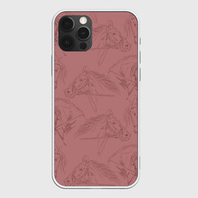 Чехол для iPhone 12 Pro Max с принтом Кони в Кировске, Силикон |  | Тематика изображения на принте: животные | конный спорт | конь | лошадь | наездник | спорт