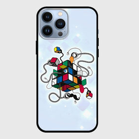 Чехол для iPhone 13 Pro Max с принтом Кубик Рубика в Кировске,  |  | mathematica | кубик | магия. формулы | математика | наука | рубика | соберись | технарь