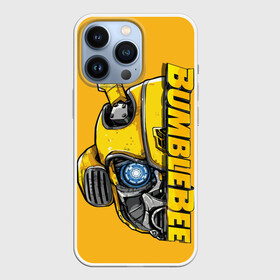 Чехол для iPhone 13 Pro с принтом Transformers Bumblebee в Кировске,  |  | bumblebee | transformers | автоботы | бамблби | мегатрон | оптимус прайм | роботы | трансформеры