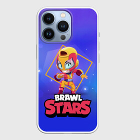 Чехол для iPhone 13 Pro с принтом Brawl Stars. Max в Кировске,  |  | Тематика изображения на принте: bo | brawl | brock | bull | colt | dynamike | elprimo | jessie | leon | moba | nita | shelly | stars | бо | брок | булл | джесси | динамайк | кольт | леон | нита | шелли | эльпримо