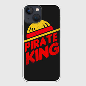 Чехол для iPhone 13 mini с принтом One Piece Pirate King в Кировске,  |  | anime | kaido | luffy | manga | one piece | theory | zoro | большой куш | ван | луффи | манга | манки д | мульт | пираты | пис | рыжий | сёнэн | сериал | шанкс