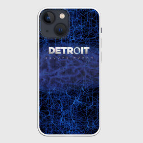 Чехол для iPhone 13 mini с принтом DETROIT:BECOME HUMAN в Кировске,  |  | action | ai | android | connor | detroit become human | game | rk 800 | rk 900 | андроиды | детектив | игра | игры | интерактивное кино | кара | коннор | логотип | маркус | роботы | фирменный стиль | экшн