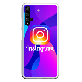 Чехол для Honor 20 с принтом Instagram Exclusive в Кировске, Силикон | Область печати: задняя сторона чехла, без боковых панелей | Тематика изображения на принте: insta | instagram | instagramm | social | видео | инста | инстаграм | инстаграмм | приложение | социальная сеть | фото