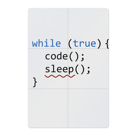 Магнитный плакат 2Х3 с принтом Code - sleep в Кировске, Полимерный материал с магнитным слоем | 6 деталей размером 9*9 см | Тематика изображения на принте: c | c++ | code | coder | computer | hacker | java | programm | tag | жизнь | код | кодер | программа | программист | сон | хакер | хочу спать