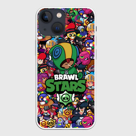 Чехол для iPhone 13 mini с принтом BRAWL STARS LEON в Кировске,  |  | 2020 | android | brawl stars | crow | games | leon | mobile game | stars | бравл старс | ворон | игры | леон | мобильные игры