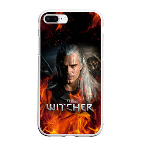 Чехол для iPhone 7Plus/8 Plus матовый с принтом THE WITCHER в Кировске, Силикон | Область печати: задняя сторона чехла, без боковых панелей | geralt | netflix | the witcher | witcher | ведьмак | геральт | йенифер | нетфликс | сериал ведьмак | трисс | цири