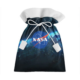 Подарочный 3D мешок с принтом NASA в Кировске, 100% полиэстер | Размер: 29*39 см | Тематика изображения на принте: galaxy | nasa | nebula | space | star | абстракция | вселенная | галактика | звезда | звезды | космический | наса | планеты