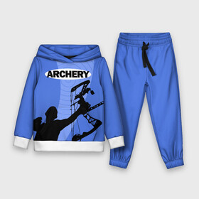Детский костюм 3D (с толстовкой) с принтом Archery в Кировске,  |  | archer | archery | bow | bow hunter | bowhunter | лук | лучник | стрельба из лука