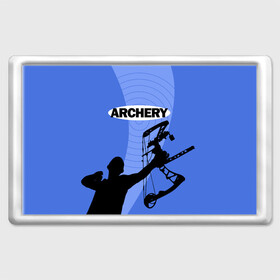 Магнит 45*70 с принтом Archery в Кировске, Пластик | Размер: 78*52 мм; Размер печати: 70*45 | archer | archery | bow | bow hunter | bowhunter | лук | лучник | стрельба из лука