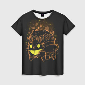 Женская футболка 3D с принтом My Neighbor Totoro оранжевый кот в Кировске, 100% полиэфир ( синтетическое хлопкоподобное полотно) | прямой крой, круглый вырез горловины, длина до линии бедер | Тематика изображения на принте: anime | hayao miyazaki | japanese | meme | miyazaki | piano | studio ghibli | tokyo | totoro | гибли | котобус | мой | сосед | сусуватари | тонари | тоторо | хаяо миядзаки