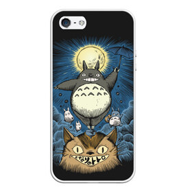 Чехол для iPhone 5/5S матовый с принтом My Neighbor Totoro в Кировске, Силикон | Область печати: задняя сторона чехла, без боковых панелей | anime | hayao miyazaki | japanese | meme | miyazaki | piano | studio ghibli | tokyo | totoro | гибли | котобус | мой | сосед | сусуватари | тонари | тоторо | хаяо миядзаки