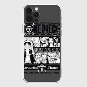 Чехол для iPhone 12 Pro с принтом Манга One Piece  в Кировске, силикон | область печати: задняя сторона чехла, без боковых панелей | anime | kaido | luffy | manga | one piece | theory | zoro | большой куш | ван | луффи | манга | манки д | мульт | пираты | пис | рыжий | сёнэн | сериал | шанкс