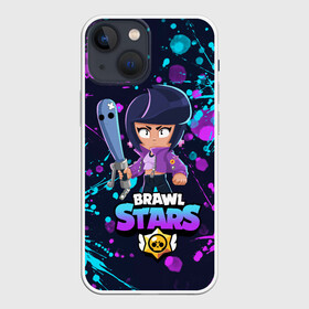 Чехол для iPhone 13 mini с принтом BRAWL STARS BIBI. в Кировске,  |  | bib | brawl stars | bull | colt | crow | leon | leon shark | moba | sally leon | shark | акула | берли | биби | бравл старс | ворон | жанр | игра | кольт | леон | леон акула | нита | спайк | шелли