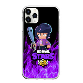 Чехол для iPhone 11 Pro матовый с принтом BRAWL STARS BIBI в Кировске, Силикон |  | bib | brawl stars | bull | colt | crow | leon | leon shark | moba | sally leon | shark | акула | берли | биби | бравл старс | ворон | жанр | игра | кольт | леон | леон акула | нита | спайк | шелли