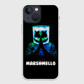 Чехол для iPhone 13 mini с принтом Marshmello в Кировске,  |  | marshmello | диджей | клуб | клубная музыка | маршмеллоу | маршмэлло | маршмэллоу | музыка | электронная