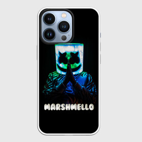 Чехол для iPhone 13 Pro с принтом Marshmello в Кировске,  |  | marshmello | диджей | клуб | клубная музыка | маршмеллоу | маршмэлло | маршмэллоу | музыка | электронная
