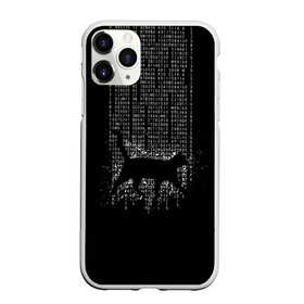Чехол для iPhone 11 Pro Max матовый с принтом Matrix cat в Кировске, Силикон |  | matrix | андерсон | всемогущий | дежавю | киану | код | кот | матрица | поверь | ривз | себя | томас