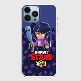 Чехол для iPhone 13 Pro Max с принтом BRAWL STARS BIBI. в Кировске,  |  | bib | brawl stars | bull | colt | crow | leon | leon shark | moba | sally leon | shark | акула | берли | биби | бравл старс | ворон | жанр | игра | кольт | леон | леон акула | нита | спайк | шелли