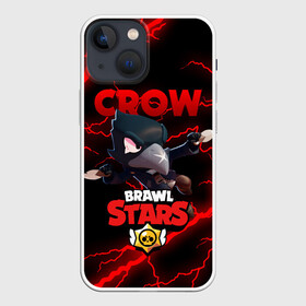 Чехол для iPhone 13 mini с принтом BRAWL STARS CROW | БРАВЛ СТАРС ЛЕОН в Кировске,  |  | brawl stars | crow | leon | leon shark | sally leon | shark | stars | акула | берли | ворон | леон | леон акула | спайк | эль примо