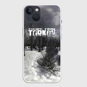 Чехол для iPhone 13 с принтом ESCAPE FROM TARKOV в Кировске,  |  | escape from tarkov | game | игры | побег из таркова | тарков | шутер