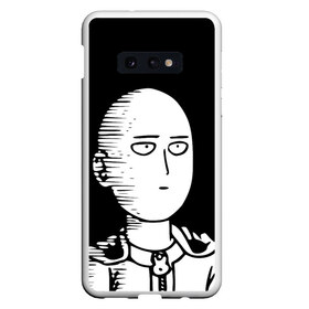 Чехол для Samsung S10E с принтом ONE-PUNCH MAN в Кировске, Силикон | Область печати: задняя сторона чехла, без боковых панелей | one punch man | onepunchman | oppai | saitama | ван панч мен | ванпанчмен | макото миядзаки | сайтама | человек один удар