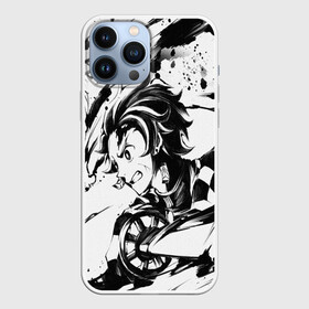 Чехол для iPhone 13 Pro Max с принтом KIMETSU NO YAIBA TANJIRO KAMADO в Кировске,  |  | demon slayer | demon slayer: kimetsu no yaiba | kimetsu | kimetsu no yaiba | nezuko | slayer | tanjiro | клинок рассекающий демонов | незуко | танджиро | шинобу кочо