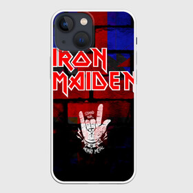 Чехол для iPhone 13 mini с принтом Iron Maiden в Кировске,  |  | iron maiden | англия | британия | металл | музыка | рок