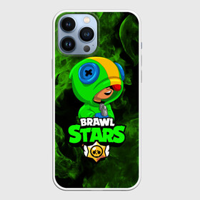 Чехол для iPhone 13 Pro Max с принтом BRAWL STARS LEON | ЛЕОН в Кировске,  |  | brawl stars | crow | leon | leon shark | sally leon | shark | stars | акула | берли | ворон | леон | леон акула | спайк | эль примо