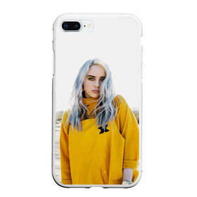 Чехол для iPhone 7Plus/8 Plus матовый с принтом BILLIE EILISH в Кировске, Силикон | Область печати: задняя сторона чехла, без боковых панелей | ayelish | bad guy | bellyache | bilie eilish | bilie elish | billie | billie eilish | eilish | electronic | elish | music | били айлиш | билли айлиш | эйлиш | элиш