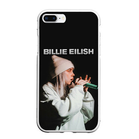 Чехол для iPhone 7Plus/8 Plus матовый с принтом BILLIE EILISH в Кировске, Силикон | Область печати: задняя сторона чехла, без боковых панелей | ayelish | bad guy | bellyache | bilie eilish | bilie elish | billie | billie eilish | eilish | electronic | elish | music | били айлиш | билли айлиш | эйлиш | элиш