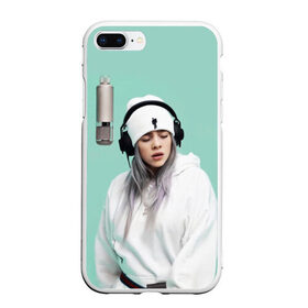 Чехол для iPhone 7Plus/8 Plus матовый с принтом BILLIE EILISH в Кировске, Силикон | Область печати: задняя сторона чехла, без боковых панелей | ayelish | bad guy | bellyache | bilie eilish | bilie elish | billie | billie eilish | eilish | electronic | elish | music | били айлиш | билли айлиш | эйлиш | элиш