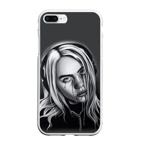 Чехол для iPhone 7Plus/8 Plus матовый с принтом BILLIE EILISH в Кировске, Силикон | Область печати: задняя сторона чехла, без боковых панелей | ayelish | bad guy | bellyache | bilie eilish | bilie elish | billie | billie eilish | eilish | electronic | elish | music | били айлиш | билли айлиш | эйлиш | элиш