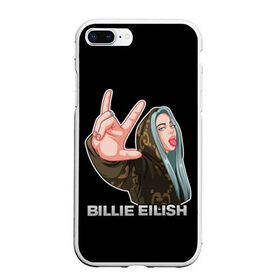 Чехол для iPhone 7Plus/8 Plus матовый с принтом BILLIE EILISH в Кировске, Силикон | Область печати: задняя сторона чехла, без боковых панелей | ayelish | bad guy | bellyache | bilie eilish | bilie elish | billie | billie eilish | eilish | electronic | elish | music | били айлиш | билли айлиш | эйлиш | элиш