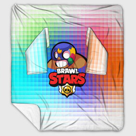 Плед с рукавами с принтом BRAWL STARS EL PRIMO в Кировске, 100% полиэстер | Закругленные углы, все края обработаны. Ткань не мнется и не растягивается. Размер 170*145 | bibi | brawl stars | brock | bull | crow | dinomike | el primo | leon | mobile game | nita | poko | ricochet | stars | tara | бравл старс | ворон | леон | мобильные игры