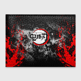 Обложка для студенческого билета с принтом Japanese hierogliphes Demon Slayer в Кировске, натуральная кожа | Размер: 11*8 см; Печать на всей внешней стороне | demon slayer | demon slayer: kimetsu no yaiba | kimetsu | kimetsu no yaiba | nezuko | slayer | tanjiro | клинок рассекающий демонов | незуко | танджиро | шинобу кочо