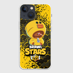 Чехол для iPhone 13 mini с принтом BRAWL STARS SALLY LEON. в Кировске,  |  | bib | brawl stars | bull | colt | crow | leon | leon shark | max | moba | sally leon | shark | акула | берли | биби | бравл старс | ворон | жанр | игра | кольт | леон | леон акула | макс | нита | спайк | шелли