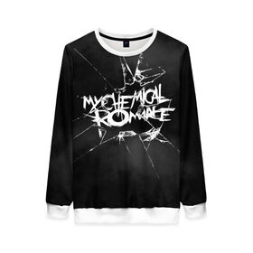 Женский свитшот 3D с принтом MY CHEMICAL ROMANCE. в Кировске, 100% полиэстер с мягким внутренним слоем | круглый вырез горловины, мягкая резинка на манжетах и поясе, свободная посадка по фигуре | music | my chemical romance | rock | боб брайар | джеймс дьюис | джерард уэи | май чемикал романс | майки уэи | музыка | рок | рэй торо | фрэнк айеро