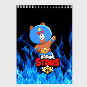 Скетчбук с принтом BRAWL STARS EL BROWN в Кировске, 100% бумага
 | 48 листов, плотность листов — 100 г/м2, плотность картонной обложки — 250 г/м2. Листы скреплены сверху удобной пружинной спиралью | bib | brawl stars | colt | crow | el brown | leon | leon shark | max | moba | sally leon | shark | акула | берли | биби | бравл старс | браун | ворон | жанр | игра | кольт | леон | леон акула | макс | нита | шелли