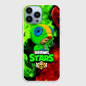 Чехол для iPhone 13 Pro Max с принтом BRAWL STARS LEON | ЛЕОН в Кировске,  |  | brawl stars | crow | leon | leon shark | sally leon | shark | stars | акула | берли | ворон | леон | леон акула | спайк | эль примо