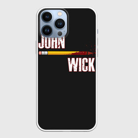 Чехол для iPhone 13 Pro Max с принтом John Wick в Кировске,  |  | baba yaga | chapter | franchise | halle berry | john wick | keanu reeves | parabellum | баба яга | глава | джон уик 3 | киану ривз | парабеллум | франшиза