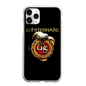 Чехол для iPhone 11 Pro матовый с принтом Whitesnake в Кировске, Силикон |  | blues rockglam metalheavy metal | david coverdale | hard rock | whitesnake | белая змея | блюз рок | глэм метал | дэвид ковердэйл | змея | хард рок | хеви метал