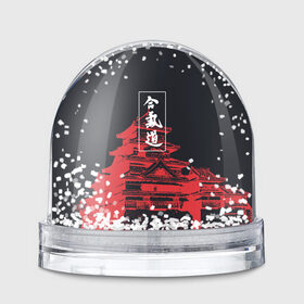 Снежный шар с принтом Aikido в Кировске, Пластик | Изображение внутри шара печатается на глянцевой фотобумаге с двух сторон | aikido | аикидо | айкидо | восточные единоборства | единоборства | морихей уэсиба