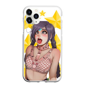 Чехол для iPhone 11 Pro Max матовый с принтом Aheago в Кировске, Силикон |  | ahegao | аниме | девушка | звезды | рисунок | тян