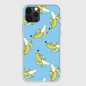 Чехол для iPhone 12 Pro Max с принтом Banana art в Кировске, Силикон |  | Тематика изображения на принте: banana | pop art | банан | бананы | поп арт