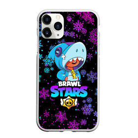 Чехол для iPhone 11 Pro Max матовый с принтом BRAWL STARS LEON НОВОГОДНИЙ в Кировске, Силикон |  | brawl stars | brawl stars новогодний | christmas | crow | leon | leon shark | new year | shark | stars | акула | ворон | леон | леон акула | новогодний | новый год | спайк