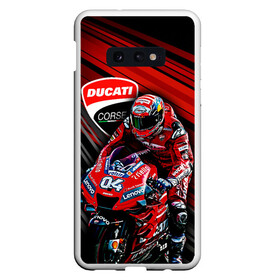 Чехол для Samsung S10E с принтом Andrea Dovizioso в Кировске, Силикон | Область печати: задняя сторона чехла, без боковых панелей | andrea dovizioso | bike | bikes | desmodovi | dovi | ducati | ducati motogp | moto | moto gp | motogp | motoracing | андреа довициозо | байкер | мото | мото гп | мотогонки | мотогп | мотоцикл | мотоциклист | мотоциклы