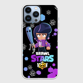 Чехол для iPhone 13 Pro Max с принтом BRAWL STARS BIBI. в Кировске,  |  | Тематика изображения на принте: bib | brawl stars | colt | crow | el brown | leon | leon shark | max | moba | sally leon | shark | акула | берли | биби | бравл старс | браун | ворон | жанр | игра | кольт | леон | леон акула | макс | нита | шелли