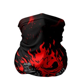 Бандана-труба 3D с принтом CYBERPUNK 2077 KEANU REEVES в Кировске, 100% полиэстер, ткань с особыми свойствами — Activecool | плотность 150‒180 г/м2; хорошо тянется, но сохраняет форму | bright | cd project red | cyberpunk 2077 | fire | flame | heat | keanu reeves | light | samurai | wildfire | искры | киану ривз | киберпанк 2077 | огненный | огонь | пламя | пожар | самураи